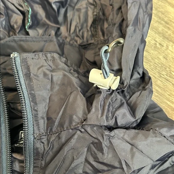The North Face Packable Windbreaker Jacket Hooded Lightweight XL Black - Picture 5 of 10